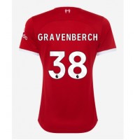 Koszulka piłkarska Liverpool Ryan Gravenberch #38 Strój Domowy dla kobiety 2023-24 tanio Krótki Rękaw
